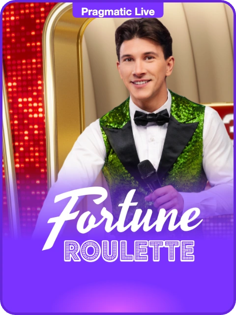 Fortune Roulette lobby thumbnail — Pragmatic Play Live, rendered by thumbs.store