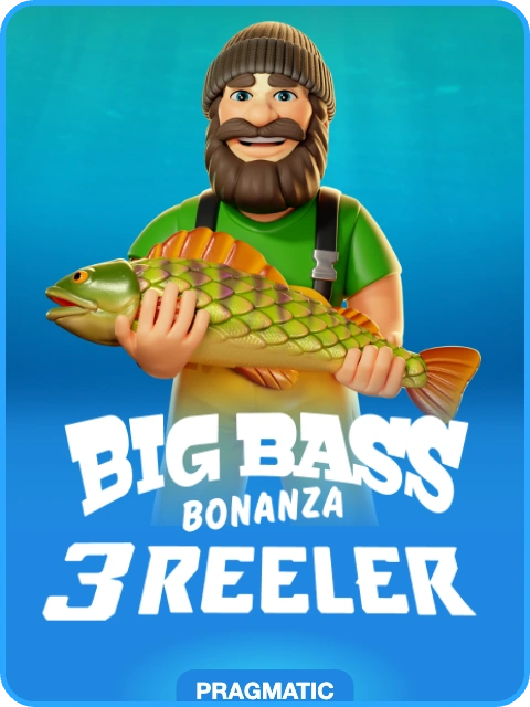 Big Bass Bonanza 3 Reeler lobby thumbnail — Pragmatic Play, rendered by thumbs.store
