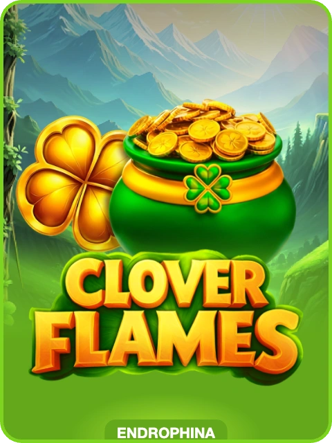 clover flames lobby thumbnail — Endorphina, rendered by thumbs.store