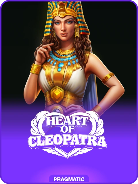 Heart of Cleopatra lobby thumbnail — Pragmatic Play, rendered by thumbs.store