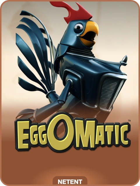 eggomatic lobby thumbnail — NetEnt, rendered by thumbs.store
