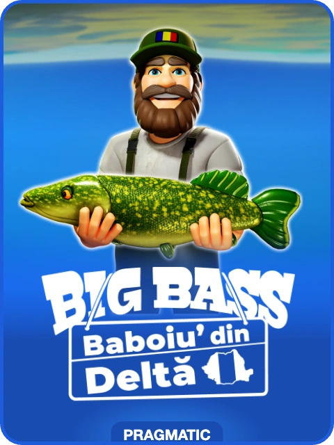 Big Bass Baboiu' din Deltă lobby thumbnail — Pragmatic Play, rendered by thumbs.store