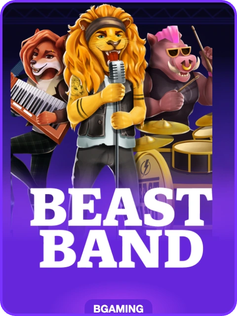 BeastBand lobby thumbnail — BGaming, rendered by thumbs.store