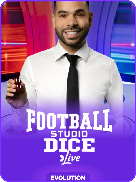 Football Studio Dice thumbnail — Evolution
