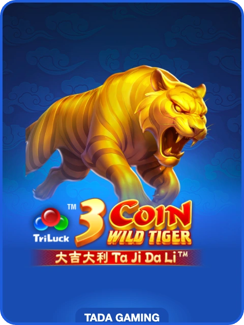3 Coin Wild Tiger thumbnail — Tada Gaming