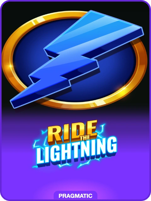 Ride The Lightning lobby thumbnail — Pragmatic Play, rendered by thumbs.store