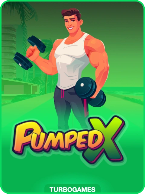 PumpedX lobby thumbnail — Turbo Games, rendered by thumbs.store