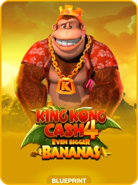 King Kong Cash Even Bigger Bananas 4 lobby thumbnail — Blueprint Gaming, rendered by thumbs.store