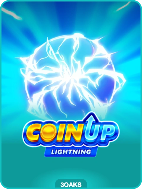 Coin Lightning lobby thumbnail — 3 Oaks Gaming, rendered by thumbs.store