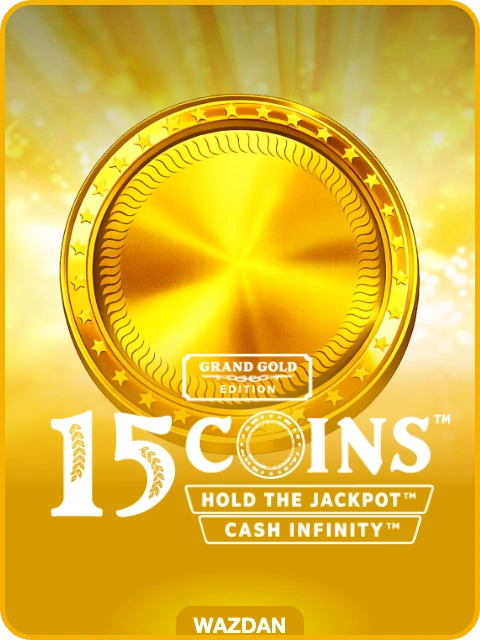 15 Coins Grand Gold Edition thumbnail — Wazdan