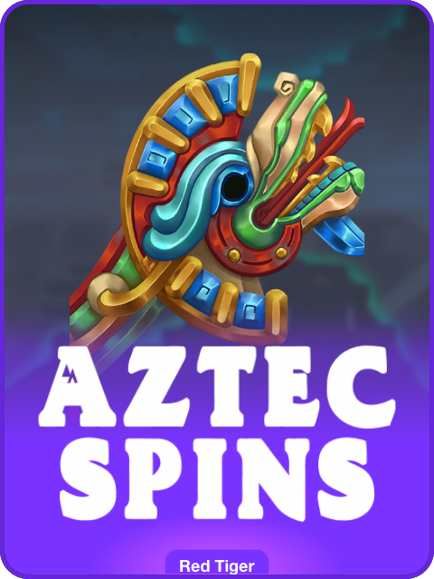 Aztec Spins lobby thumbnail — Red Tiger, rendered by thumbs.store