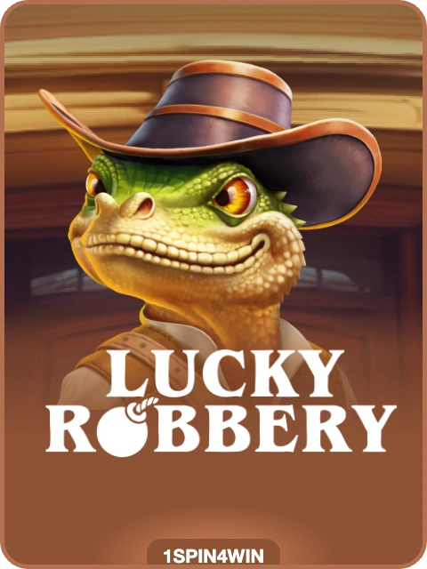 Lucky Robbery lobby thumbnail — 1spin4win, rendered by thumbs.store