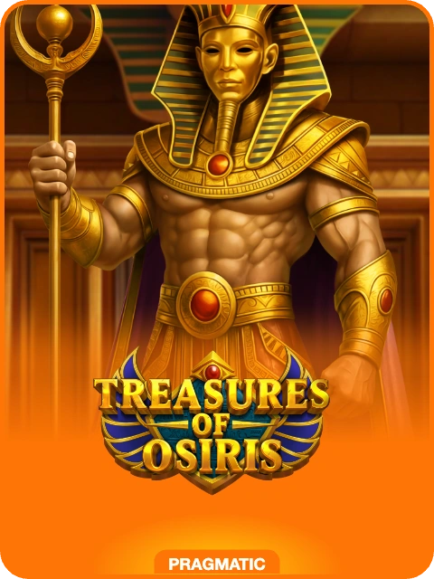 Treasures of Osiris lobby thumbnail — Pragmatic Play, rendered by thumbs.store