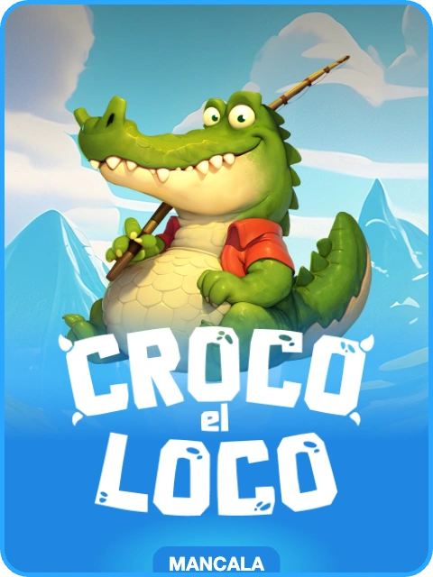 Croco el Loco lobby thumbnail — Mancala Gaming, rendered by thumbs.store