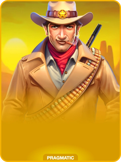 Wild West Gold Blazing Bounty lobby thumbnail — Pragmatic Play, rendered by thumbs.store