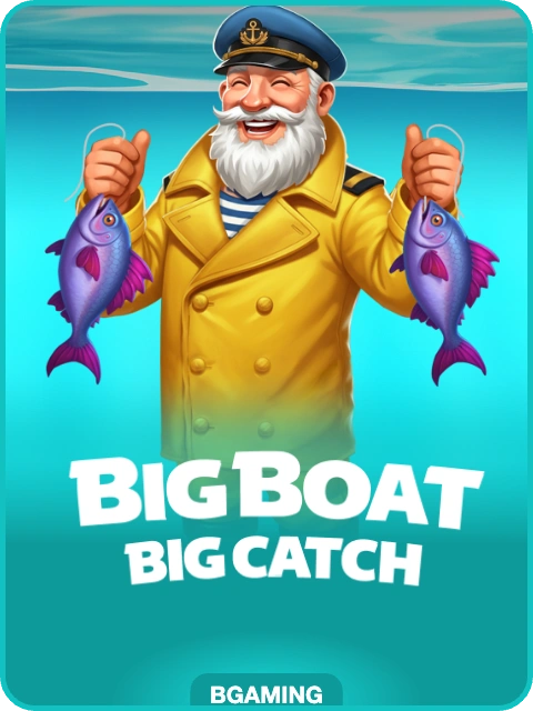 BigBoatBigCatch lobby thumbnail — BGaming, rendered by thumbs.store