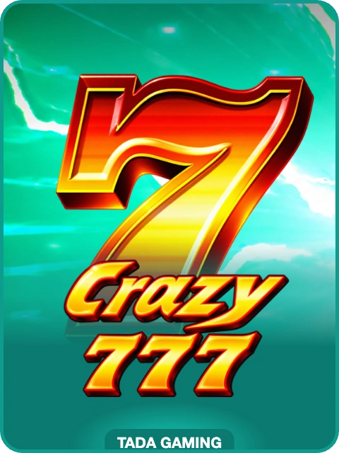 Crazy 777 lobby thumbnail — Tada Gaming, rendered by thumbs.store