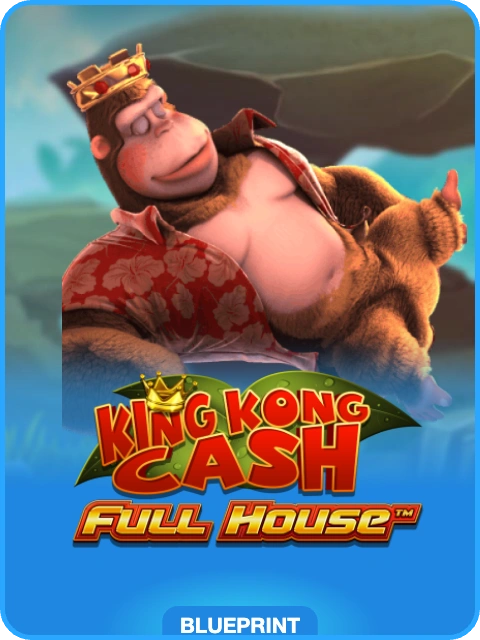 King Kong Cash Full House lobby thumbnail — Blueprint Gaming, rendered by thumbs.store