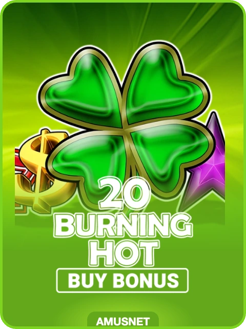 20 Burning Hot Buy Bonus lobby thumbnail — Amusnet, rendered by thumbs.store