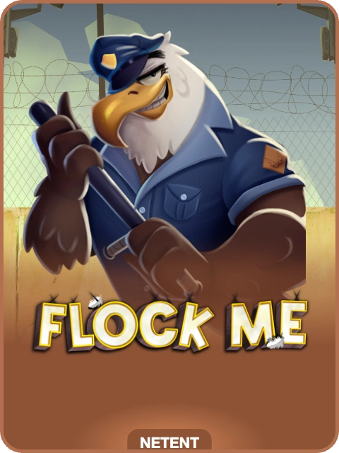 flock me lobby thumbnail — NetEnt, rendered by thumbs.store