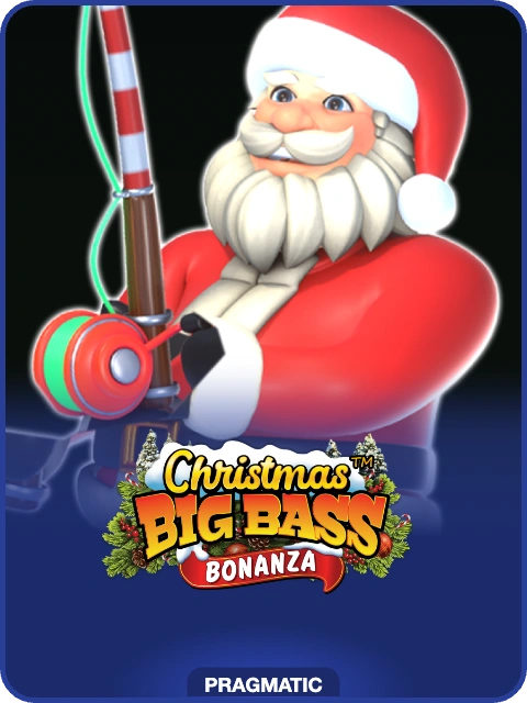 Christmas Big Bass Bonanza lobby thumbnail — Pragmatic Play, rendered by thumbs.store