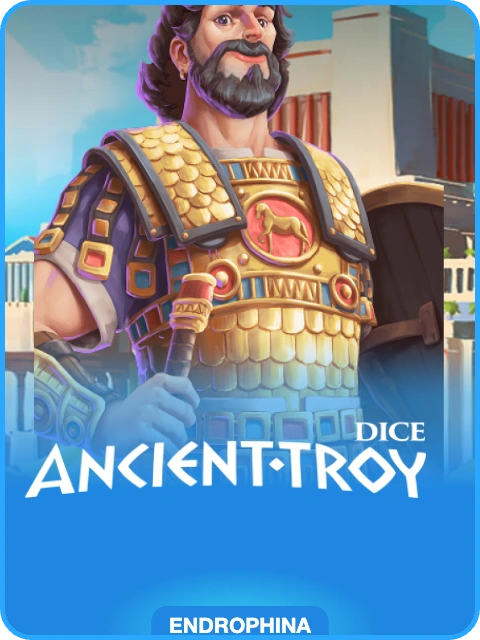 ancient troy dice lobby thumbnail — Endorphina, rendered by thumbs.store
