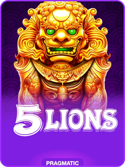 5 Lions thumbnail — Pragmatic Play