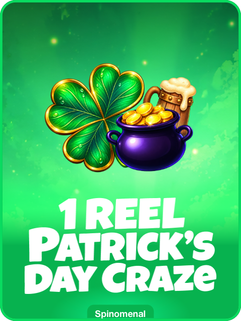 1 Reel Patrick's Day Craze thumbnail — Spinomenal