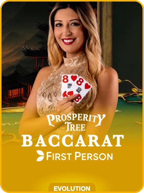 First Person Prosperity Tree Baccarat thumbnail — Evolution