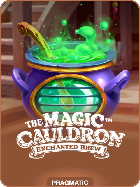 The Magic Cauldron lobby thumbnail — Pragmatic Play, rendered by thumbs.store