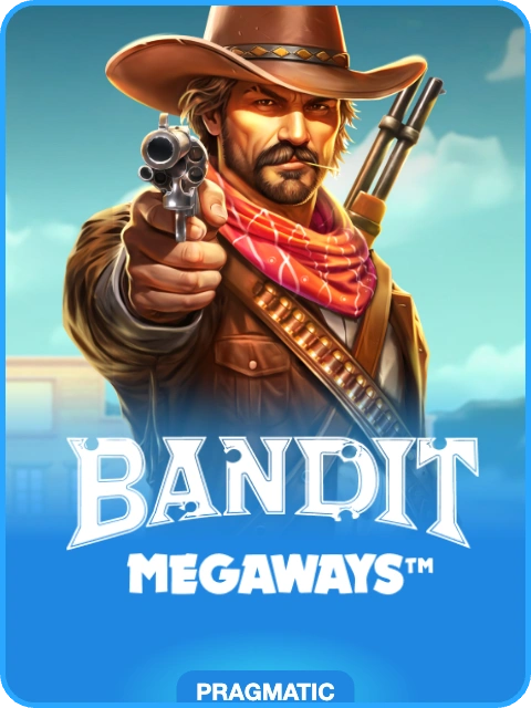 Bandit Megaways lobby thumbnail — Pragmatic Play, rendered by thumbs.store