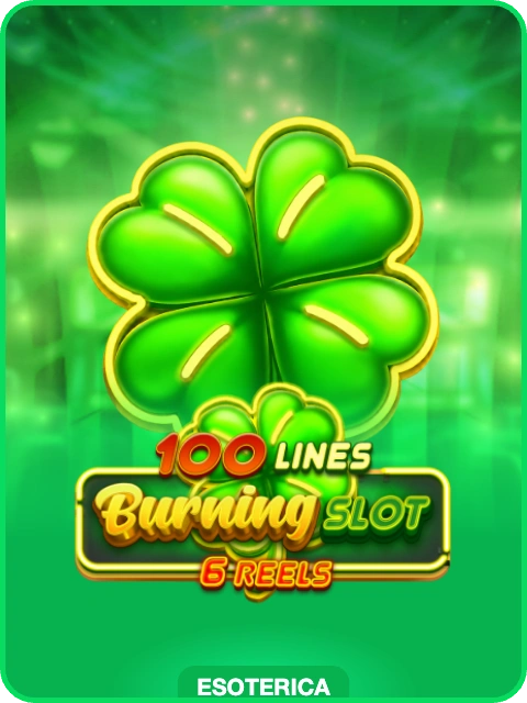 Burning Slot 100x6 lobby thumbnail — Esoterica, rendered by thumbs.store