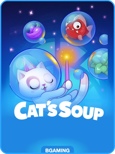 CatsSoup lobby thumbnail — BGaming, rendered by thumbs.store