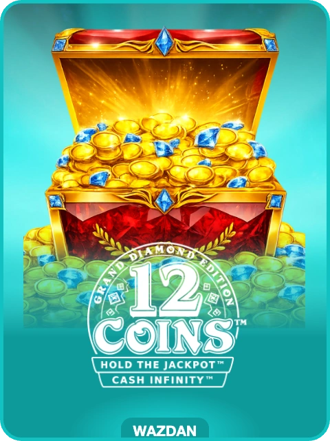 12 Coins Grand Diamond Edition thumbnail — Wazdan