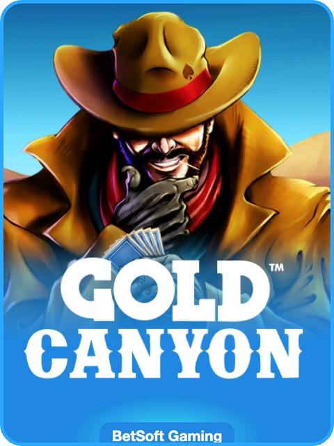 Gold Canyon lobby thumbnail — Betsoft Gaming, rendered by thumbs.store