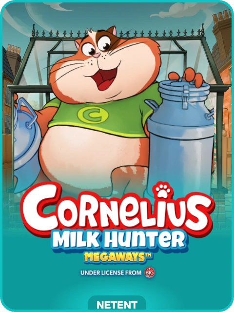 cornelius milk hunter megaways thumbnail — NetEnt