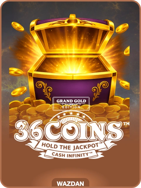 36 Coins Grand Gold Edition thumbnail — Wazdan