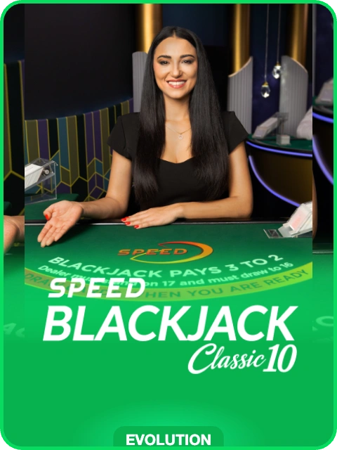 Classic Speed Blackjack 10 thumbnail — Evolution