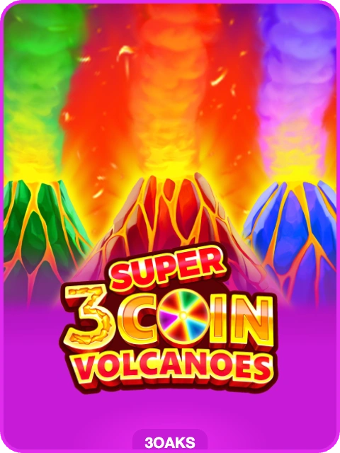 3 Super Coin Volcanoes thumbnail — 3 Oaks Gaming