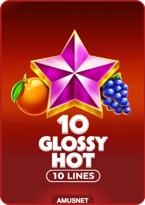 10 Glossy Hot lobby thumbnail — Amusnet, rendered by thumbs.store