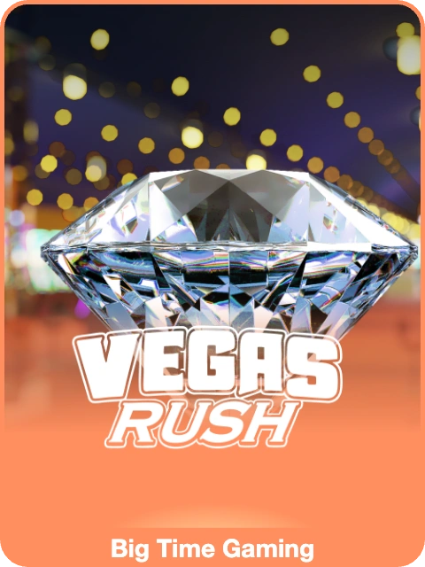 Vegas Rush lobby thumbnail — Big Time Gaming, rendered by thumbs.store