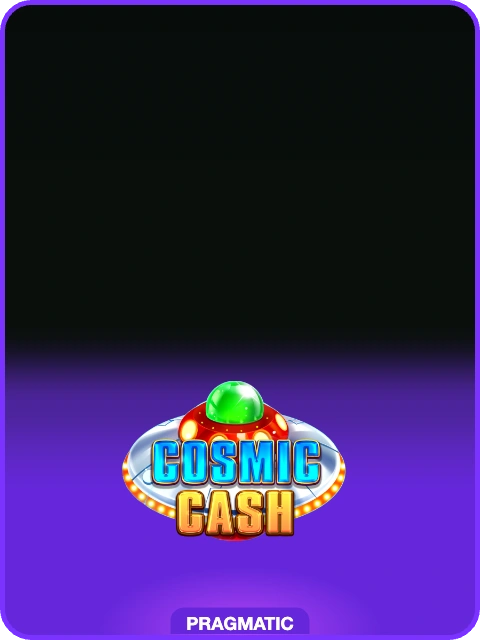 Cosmic Cash lobby thumbnail — Pragmatic Play, rendered by thumbs.store