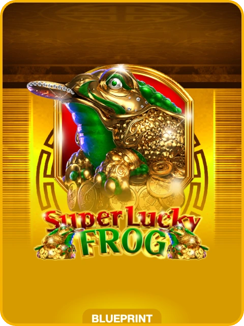 Super Lucky Frog lobby thumbnail — Blueprint Gaming, rendered by thumbs.store