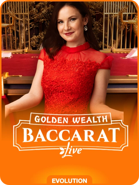 golden wealth baccarat thumbnail — Evolution