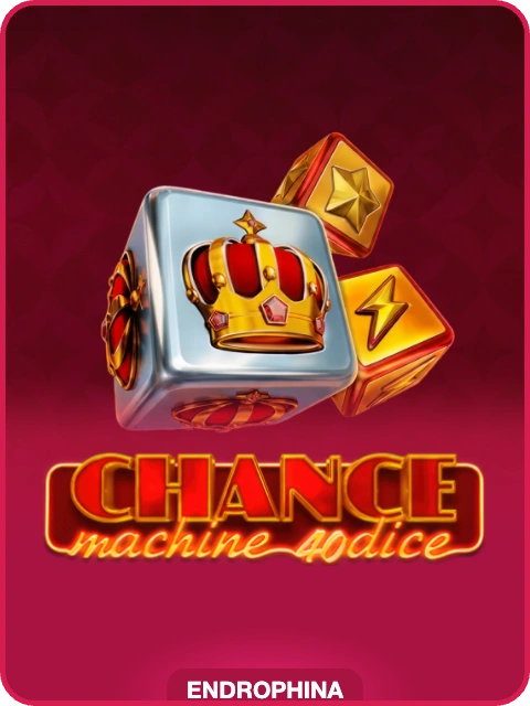 chance machine 40 dice lobby thumbnail — Endorphina, rendered by thumbs.store