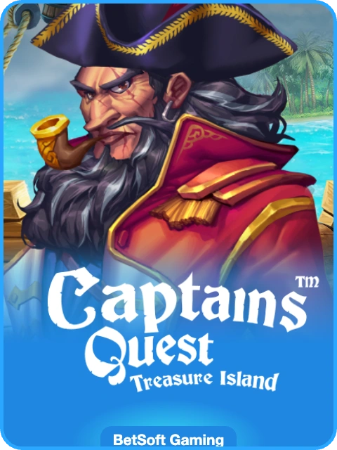 Captain's Quest Treasure Island thumbnail — Betsoft Gaming