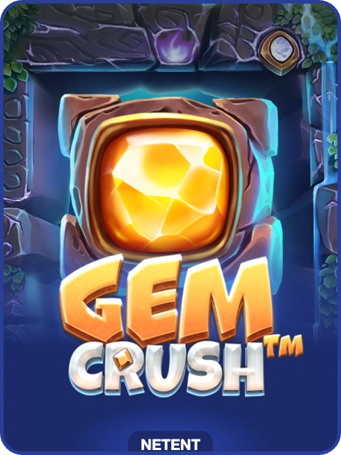 gem crush lobby thumbnail — NetEnt, rendered by thumbs.store
