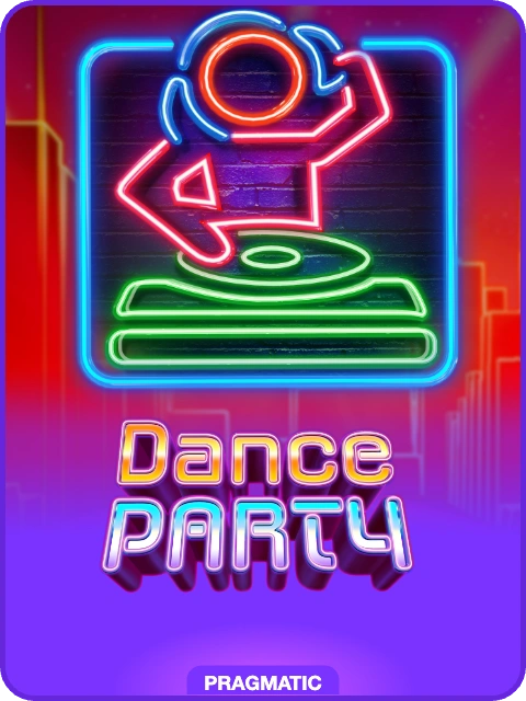 Dance Party lobby thumbnail — Pragmatic Play, rendered by thumbs.store