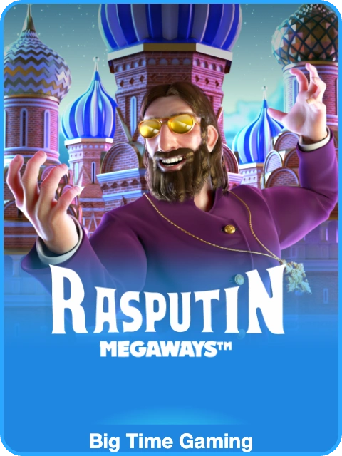 Rasputin lobby thumbnail — Big Time Gaming, rendered by thumbs.store